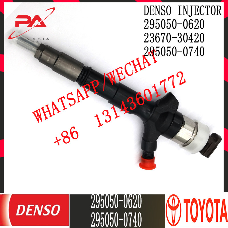 DENSO Diesel Common Rail Injector 295050-0620 295050-0740 For TOYOTA 23670-30420