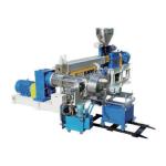PP PE PVC Plastic Two Stage Extruder , Plastic Pelletizing Equipment CE Standard