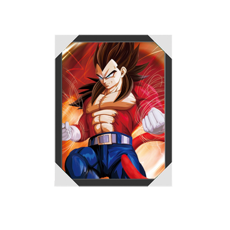 Naruto Anime Design 3D Picture Frame Lenticular Pictures For Home Decoration