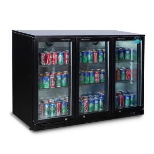 Wholesale 3 Doors Counter Top Beverage Fridge Beer Display Cooler Refrigerator Under Back Bar Beer Cooler from china suppliers