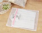 Custom Laundry Mesh Wash Bag with Non-rusting Nylon Zipper