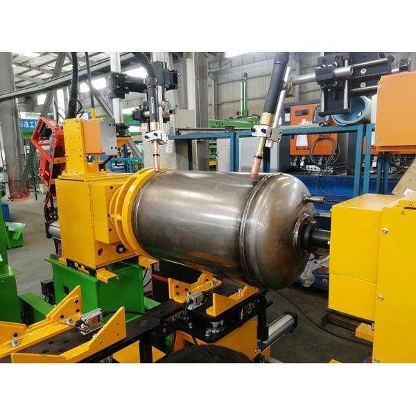 Automatic MAG Water Tank Welding Machine For Water Heater Weight 1700Kg