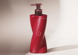 Wholesale Elegant 250ml Curved Design Pump Bottle – For Shampoo, Body Wash &amp; Hand Soap from china suppliers