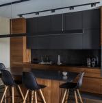 Customized Veneer Color Modular Furniture Cupboard for Villa/Apartment Modern