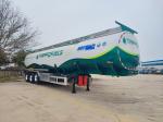 45CBM 4 Compartment 3 Axle Tanker Semi Trailer Heavy Duty Stability Meets Multi