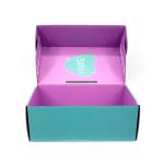 Custom Logo Printing Rigid Disposable Picnic Box Kraft Paper Snacks Subscription