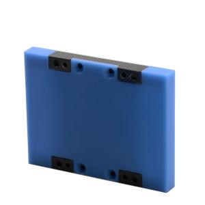 Wholesale CNC Turning Nylon 66 Parts Micro Machining + / - 0.01mm Tolerance Blue Color from china suppliers