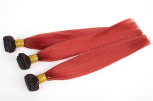 Wholesale Whotalesale Two Tones Red Color top grade brazilian human hair sew in weave in stock from china suppliers