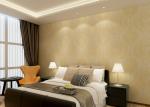 Yellow European Classical Style Wallpaper , Interiors Europe Wallpaper For Home
