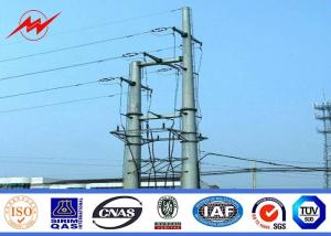 Wholesale 36m Round Tapered Electrical Power Pole 550 KV For Overhead Line Custom Color from china suppliers