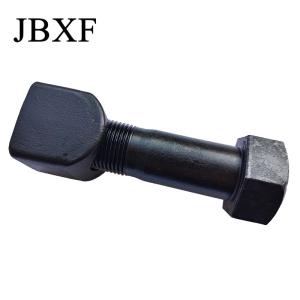 Wholesale 12.9 Grade Steel Hex Track Bolt And Nut M19*63 M19*65 M19*69 M19*77 M19*98 For Excavator And Bulldozer from china suppliers