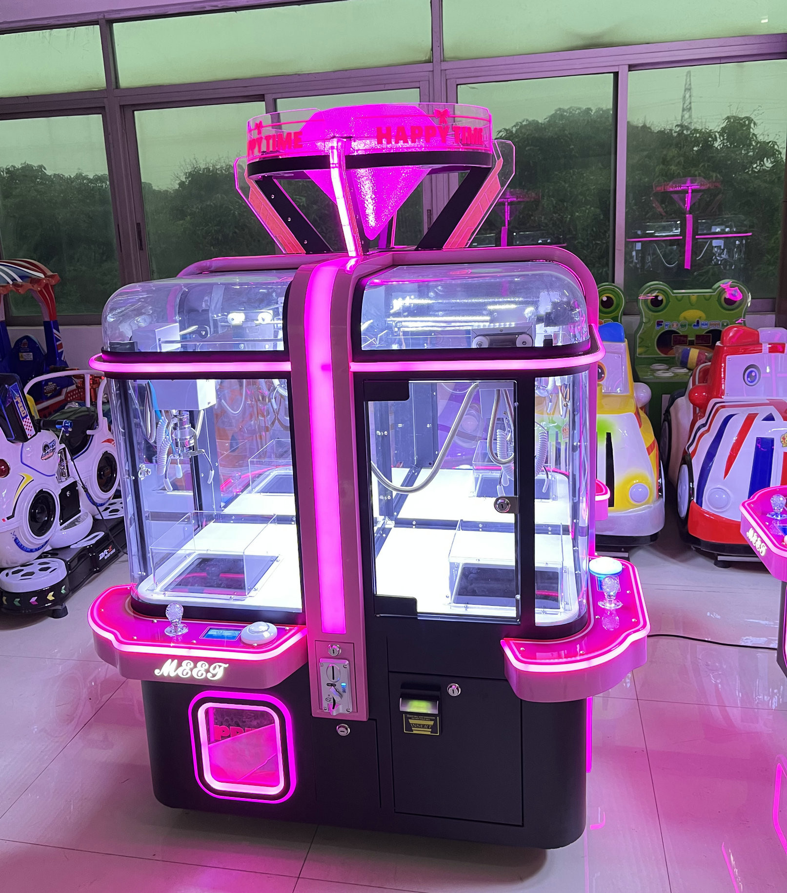 4 Players Claw Crane Machine Toy Claw Machines for Game Center
