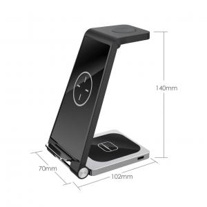China Case Friendly 7.5watt Qi Wireless Charger Stand For Android Phones  Iwatch on sale