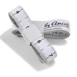 60 Inch White Clothing Tape Measure For Sewing Tailoring Multifunctional