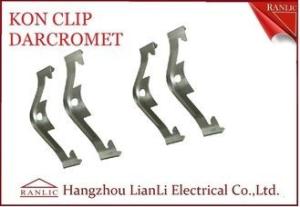 Wholesale Electro Galvanized EMT Conduit Fittings NO 65 Manganese Steel Caddy Clip Kon Clip from china suppliers
