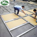 ISO 6 Clean Booth Room SS304 Frame Acrylic Wall 99.999% Efficiency For Canadian