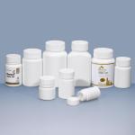 30ml 50ml White Plastic Pill Bottles Cap Medicine Vitamin Container for Pill