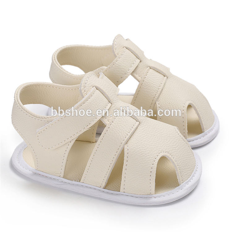 Amazon hot Round toe Anti-slip 0-18 months baby Outdoor walking shoes toddler sandals