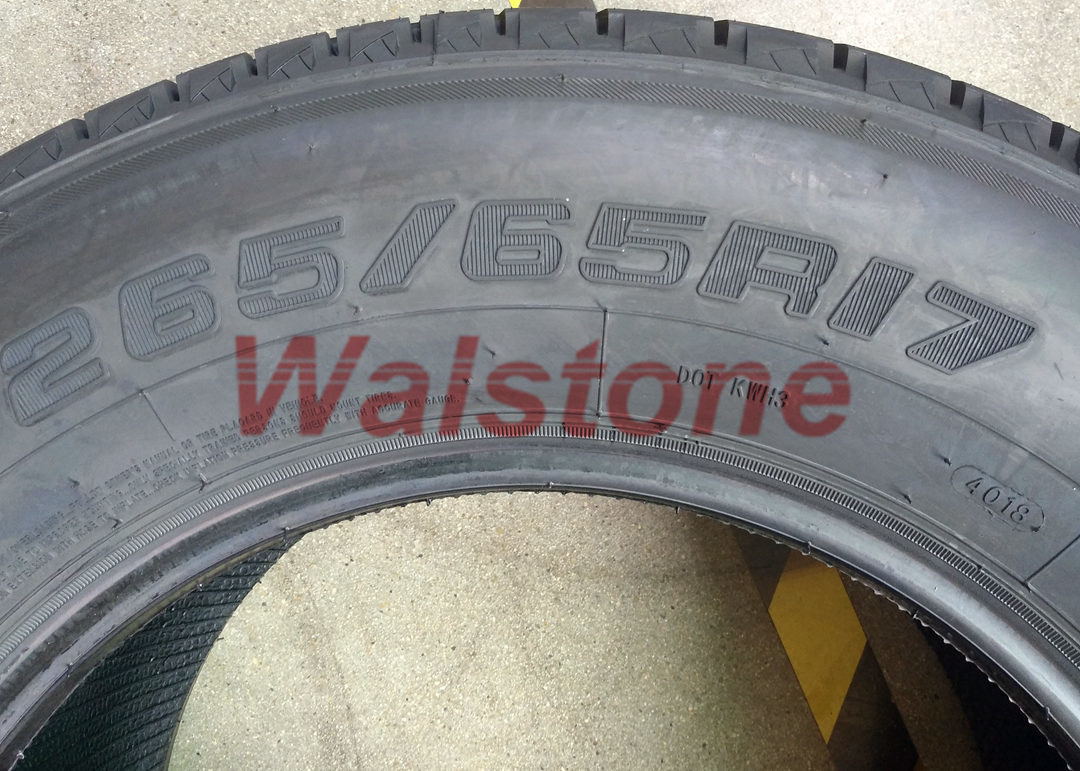 265/65R17 17 Inches SUV Highway Tread Tires 65- Series Profile Highway Truck Tires