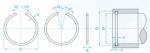 BR-AR-SB retaining ring Snap ring