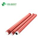 UV Protection PVC Plastic BS Standard Male Thread CPVC UPVC Water White Pipe 1/2
