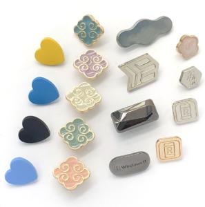 Wholesale top grade 2023 zinc alloy round square gold plated button metal snap button sample free from china suppliers