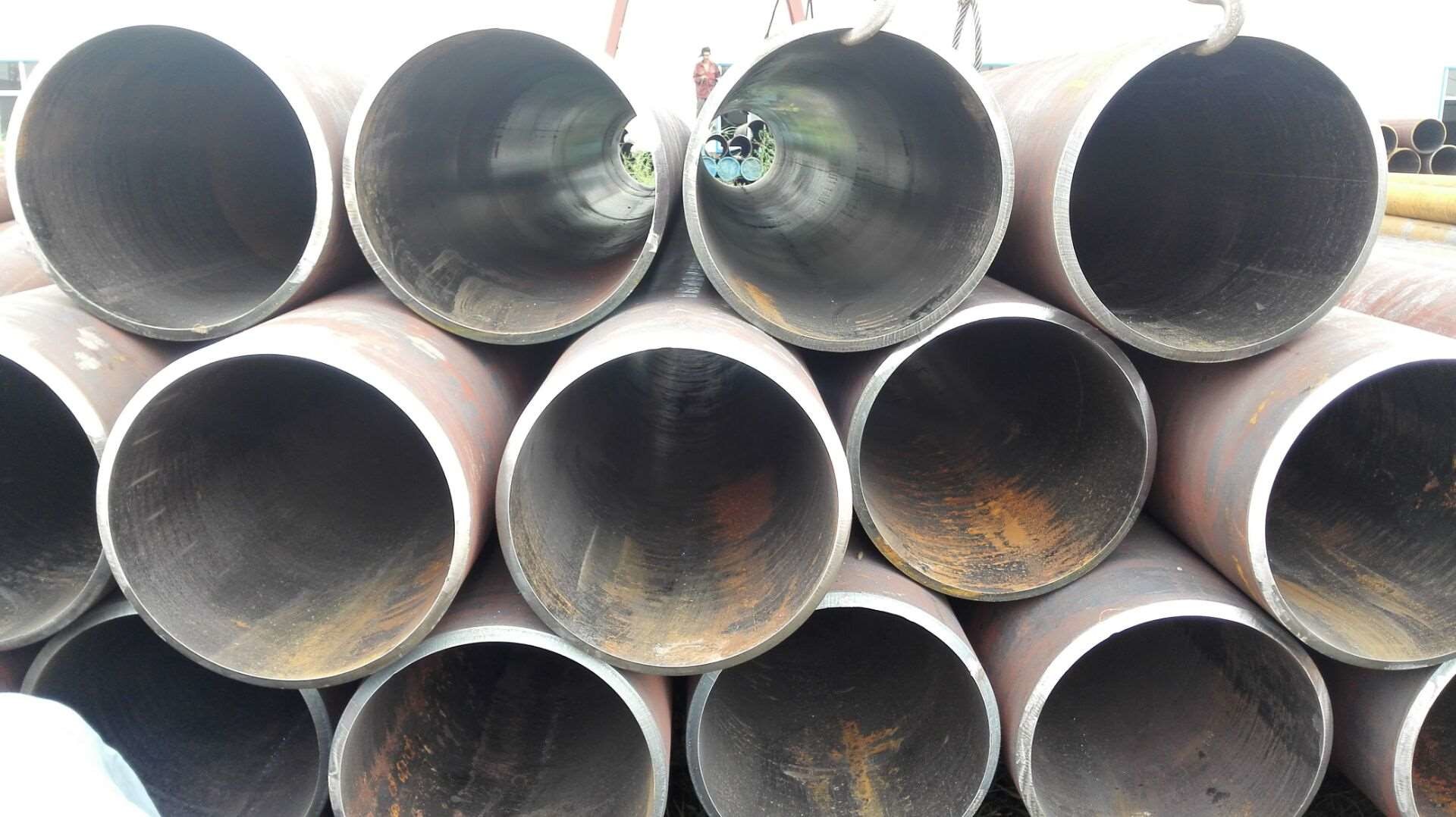 Cold Rolled Q235b Astm A53 A500 Erw Carbon Steel Pipe