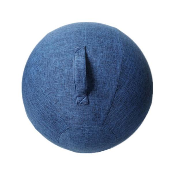 Improve Your Office Fitness with 55cm Yoga Ball Cover Exercise Inflatable Pvc