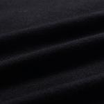 Black Knitted Mens Crew Neck Jumper , Men Pullover Sweater OEM Service