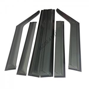 Wholesale Matte Black Window Rain Guard For Defender 2020 Acrylic Plastic Window Visors from china suppliers
