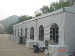 Custom Made White Outdoor Outdoor Canopy Tent A - Frame For Car Show