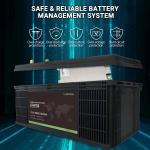 LiFePO4 Solar Lithium Motorhome Batteries 12v 300ah For Caravan Electric