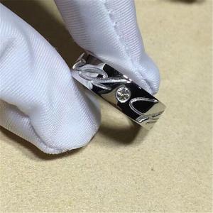 Wholesale Chopard diamonds of engraved ring 18kt gold with white gold or yellow gold from china suppliers