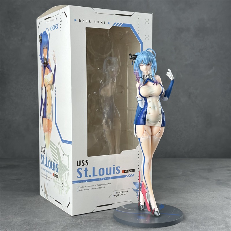 St. Louis Anime Heroes PVC Game Figurines Interactive Action Figures Toy Dolls Model