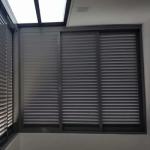 Anti Theft Outdoor Aluminum Sun Shade Louvres Windproof Customized Size