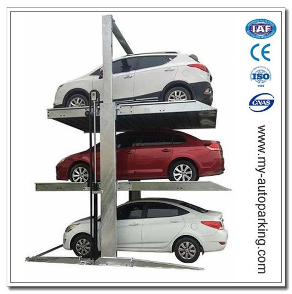 For Sale! Two Post Triple Parking Lift to Park 3 Vehicles/3 Level Triple Car