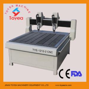 Wholesale Double heads CNC Engraving machine in Advertising field TYE-1212-2 from china suppliers