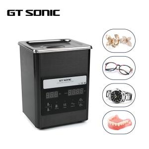 Wholesale 2L Digital Lab Ultrasonic Cleaner Square Shape Titanium Black Mirror from china suppliers
