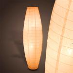 Simple White LED Floor Lamp Hand Woven Paper Floor Light Bedroom stand up lamp