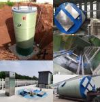 High Quality FRP Sewage Pumping Station GRP Fiberglass Integrated Prefabricated