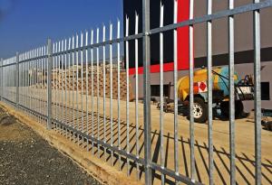 Wholesale Steel Galvanized 1.5m Height Tower Fencing With Angle Pale from china suppliers