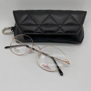 Wholesale Spectacle Diamond Embossed Synthetic PU Leather Fabric Soft sunglasses Case from china suppliers
