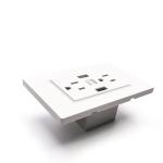 South America Standard USB Wall Outlet Sockets for Residential / General-Purpose