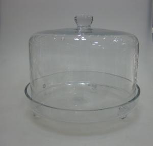 Wholesale OEM Handmade  Glass dome For cake from china suppliers