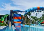 Four Person Huge Water Slide Corrosion Resistance Benzene Type Gel Coat Surface