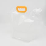 LDPE Clear Resealable Drink Pouches Spout Plastic Drinking Water Transparent