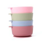 Eco Friendly Silicone Bowl Set Round Shape For Family Travel OEM