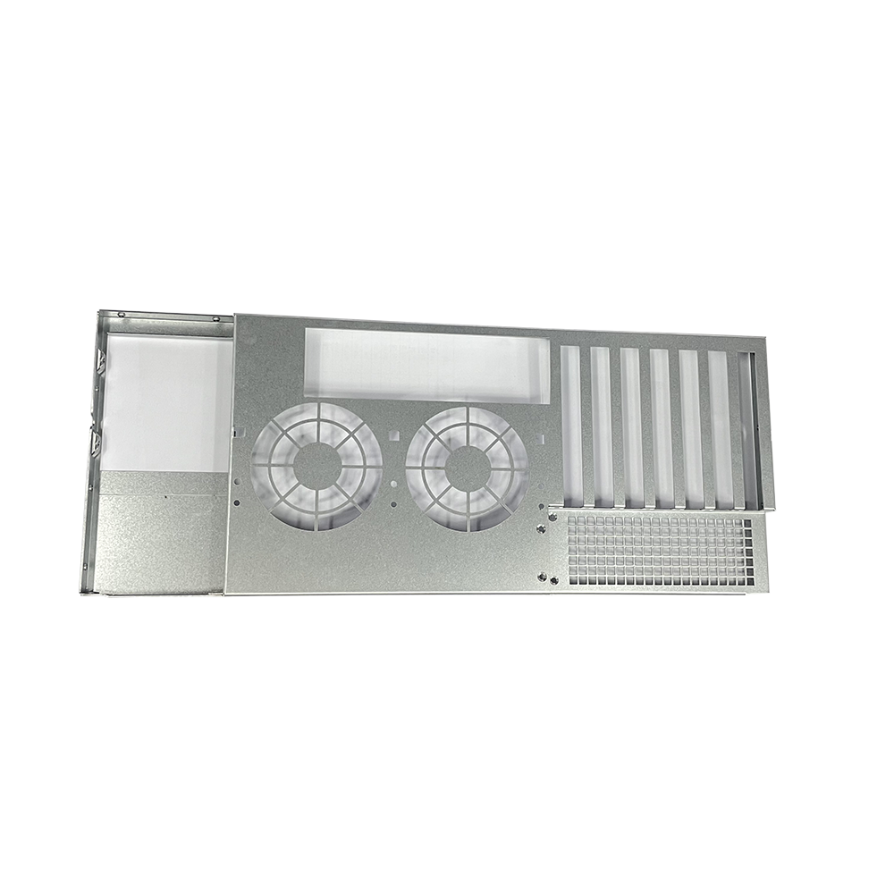 Custom Sheet Metal Fabrication Aluminum Enclosure Industrial Control Server Chassis Enclosure