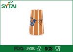 Eco Friendly Drinking Disposable Paper Coffee Cups Logo Flexo Printing