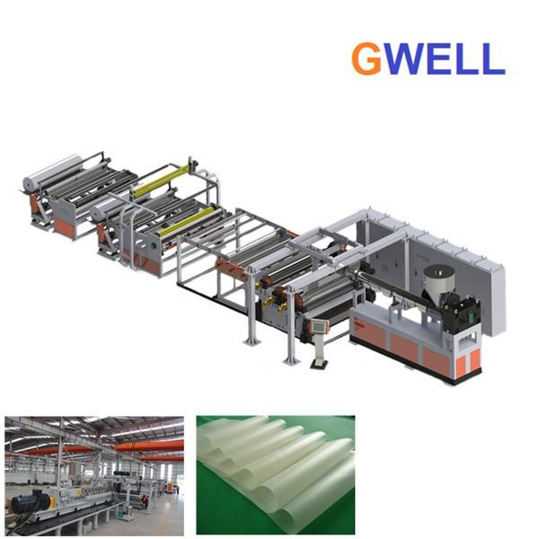 EVA Cast Film Extrusion Line EVA Film Making Machine 2200mm Automobile Safety